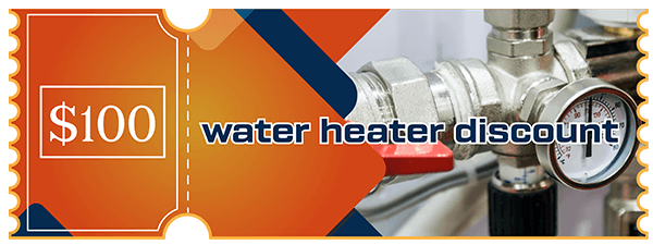 Discount in Water Heater Repair